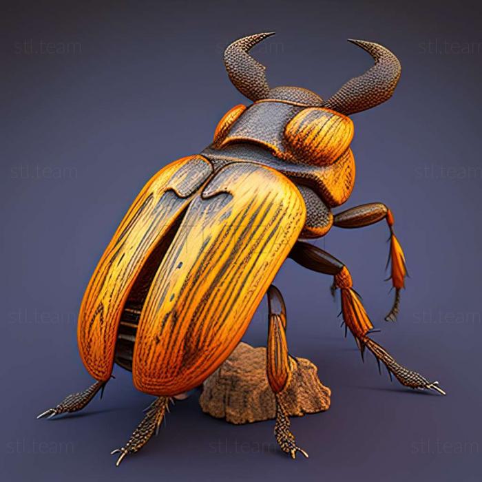 3D model Nicrophorus herscheli (STL)